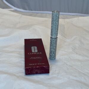 Clinique Rhinestone-Embellished Lipstick Case with Burgundy Box